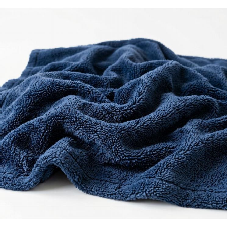 Navy Blue Flannel Dra